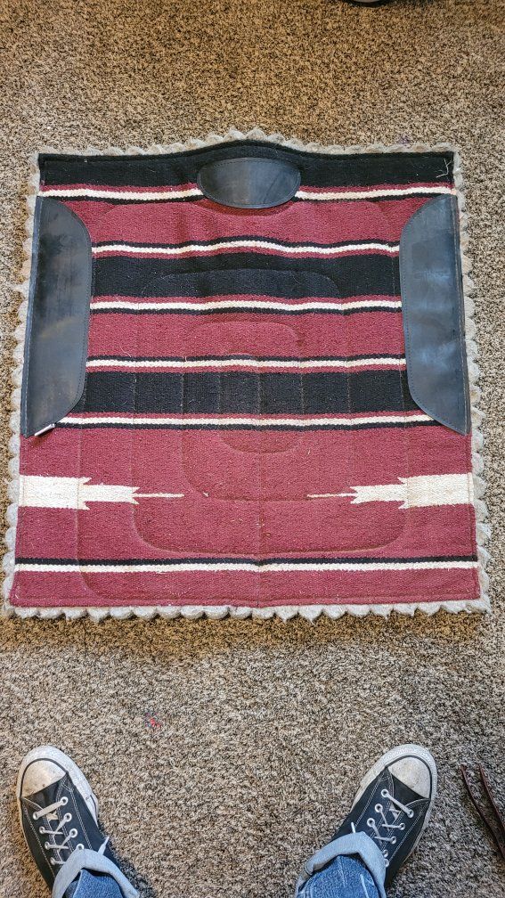 Western Saddle Pad with Quilted Underside