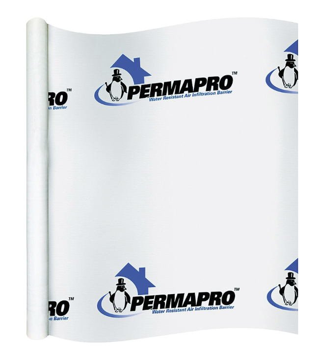 SAVE 35% or more! NEW PermaPro 5mil House Wrap Wind & Moisture Barrier - 9'x150' rolls - A-grade