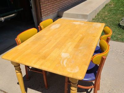 Wooden Table (TABLE ONLY)