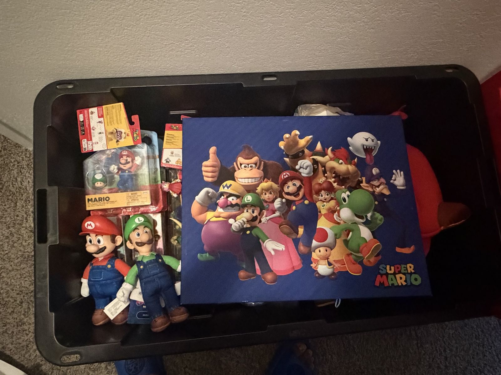 Mario figures and toys