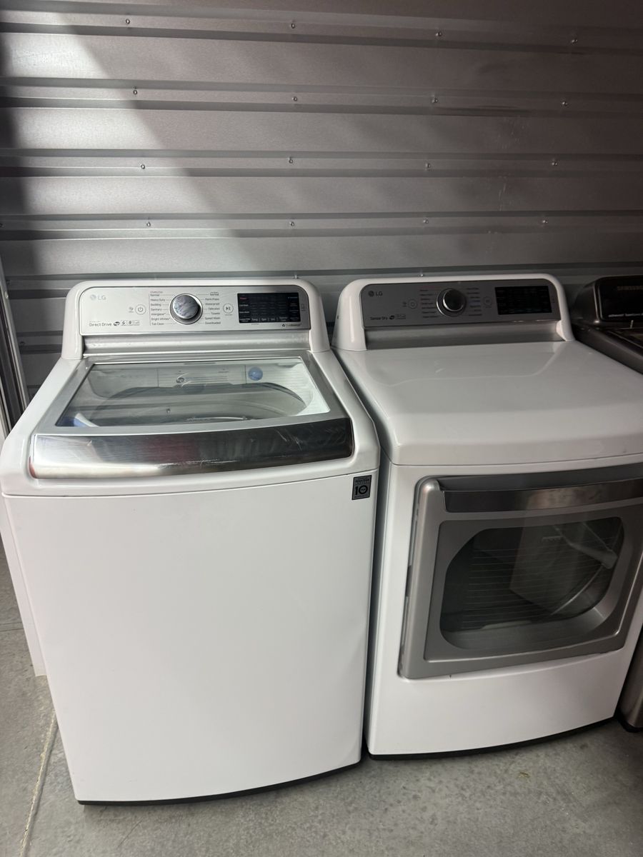 Washer and dryer LG