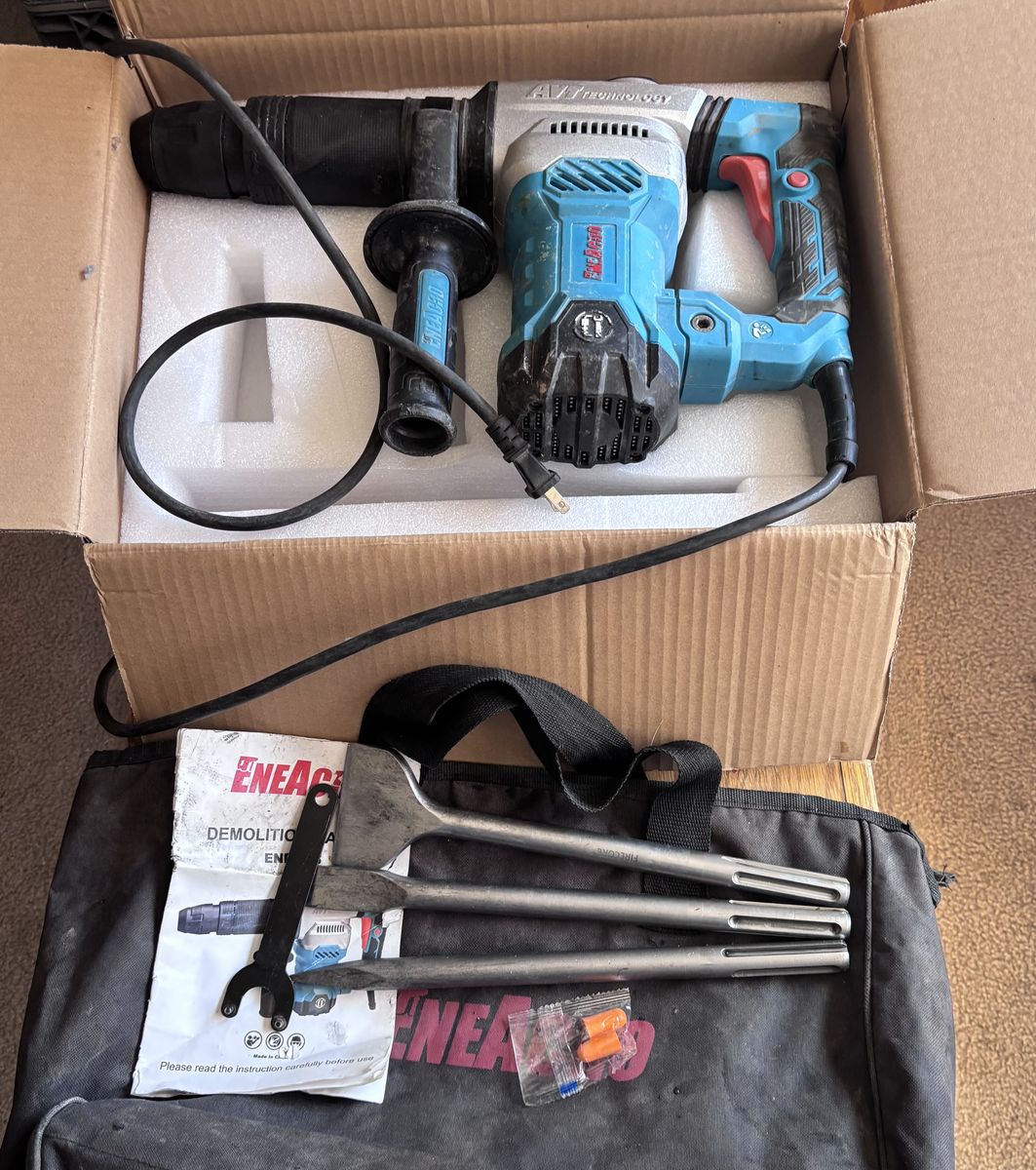 ENEACRO SDS-Max Demolition Jack Hammer +3” Scaling