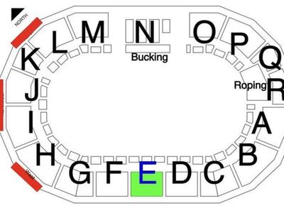 7/21 2 or 4 Tickets Grandstand Fiesta Days Covered Section E Rodeo Tickets Tuesday Patriot Night Spanish Fork