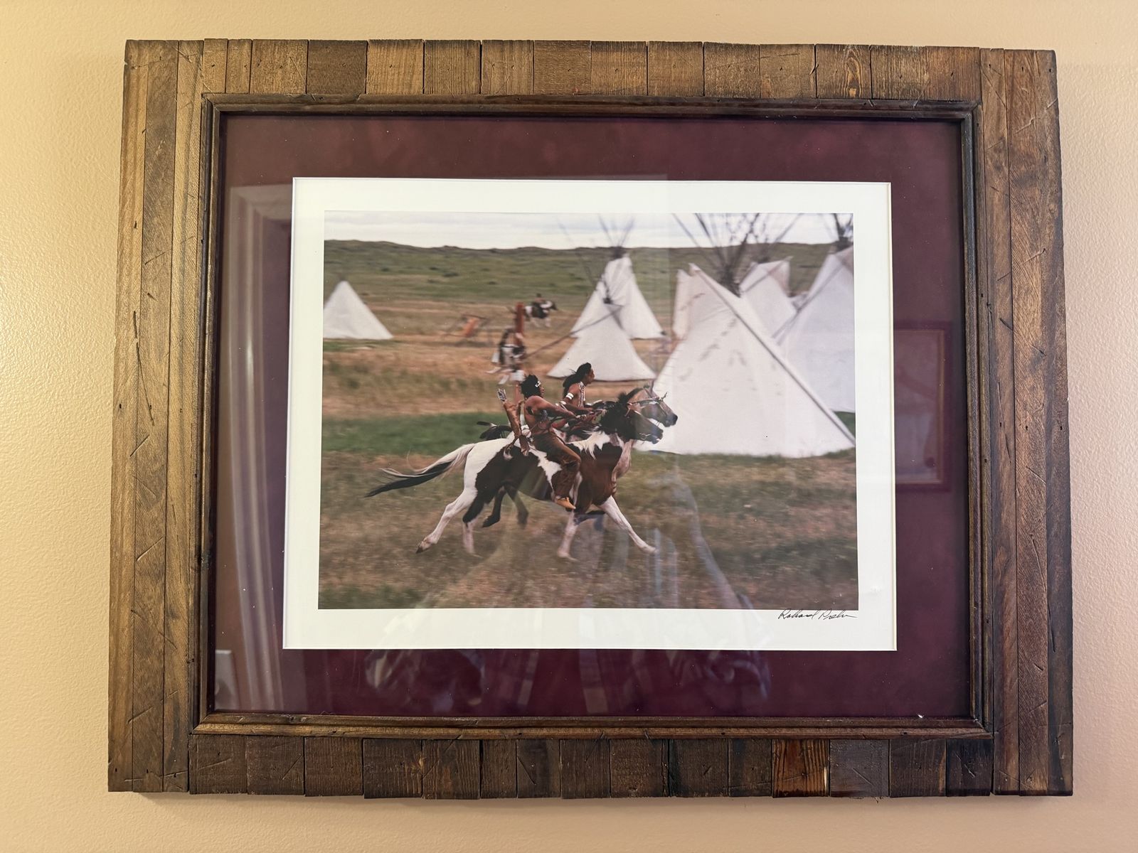 Indians and Teepees Picture