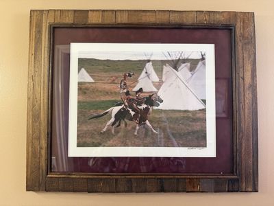 Indians and Teepees Picture