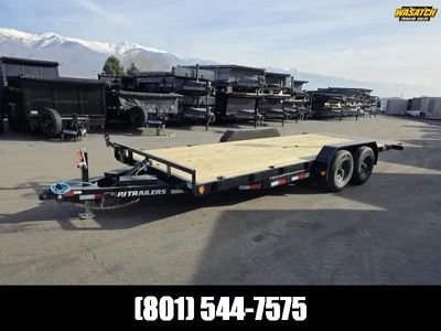 2026 PJ Trailers 20' TH Hydraulic Quick Tilt Equip