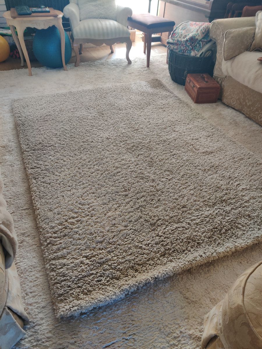 Plush Carpet 87" x 63"