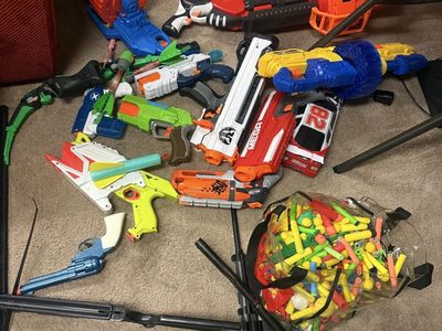 Asking 125$ for all nerf and other items( individual pricing dm me)