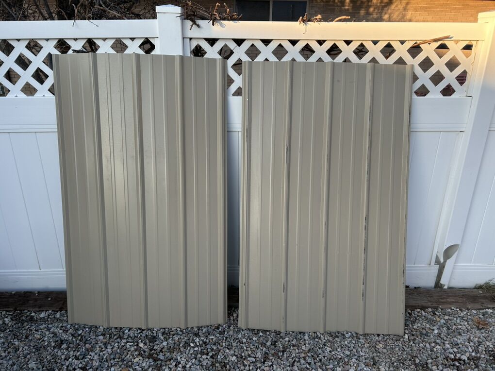 9 gage metal roofing / siding