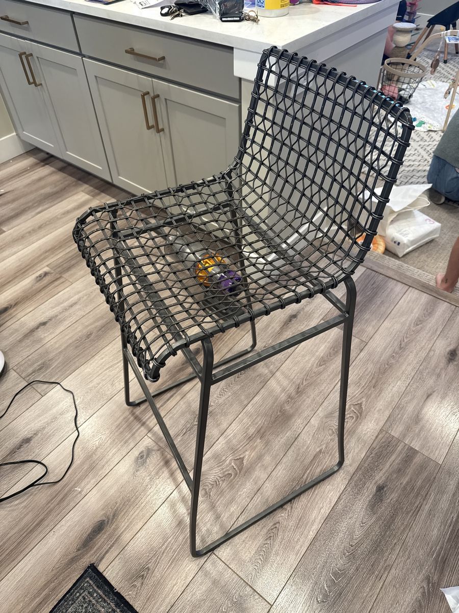 Crate Barrel Bar Height Chair set of 4