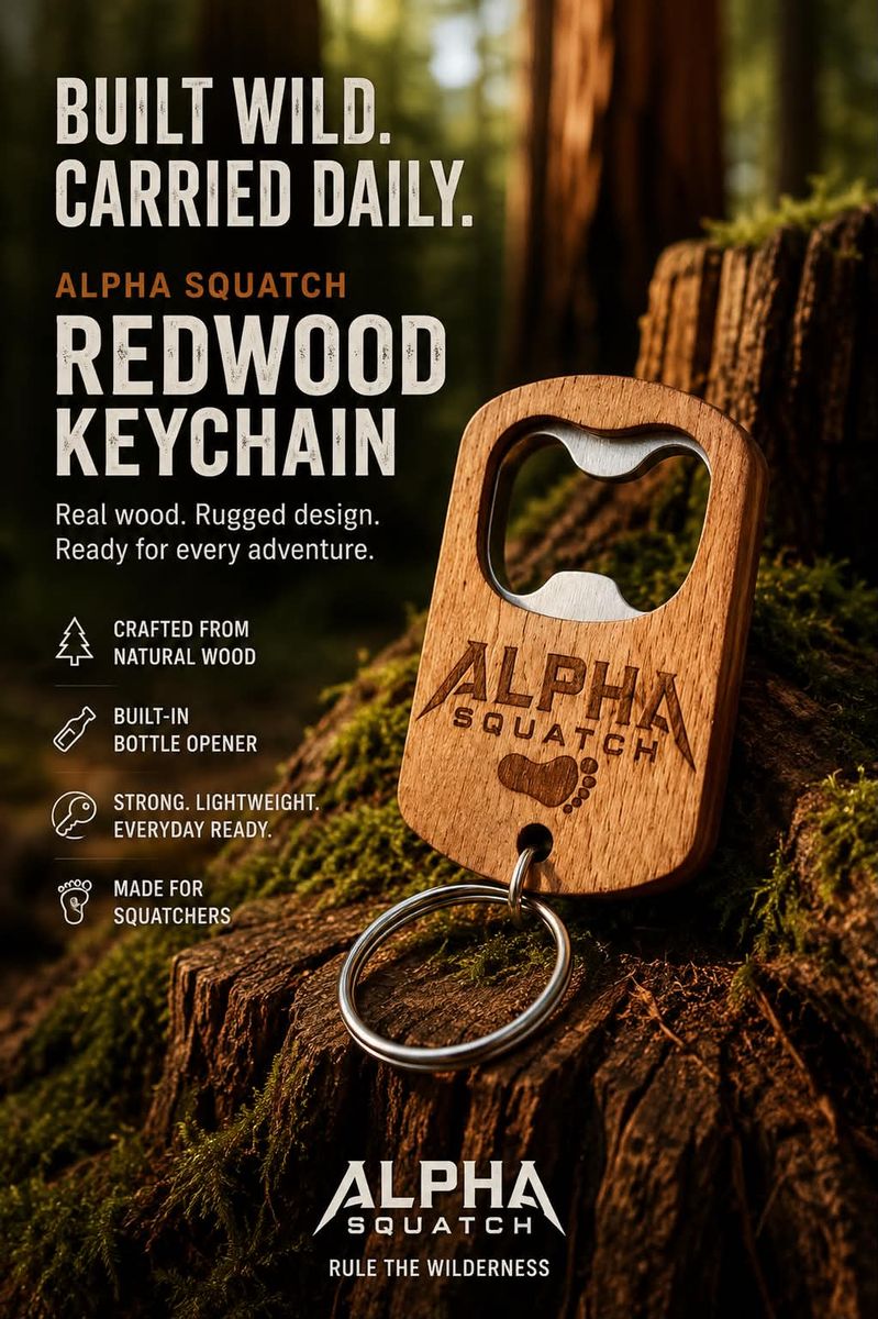 Alpha Squatch Key Chain/Bottle opener