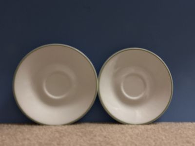 corningware corelle spring meadows saucers-set of 2