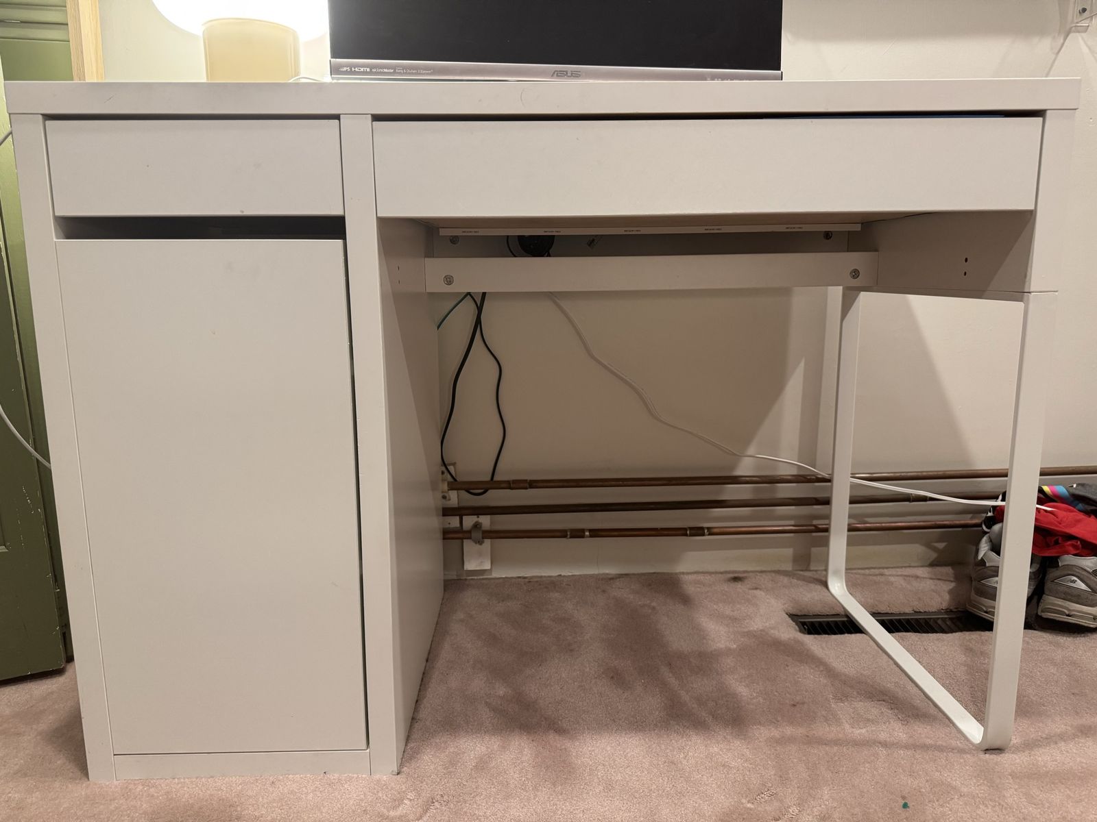 IKEA MICKE small white desk $40