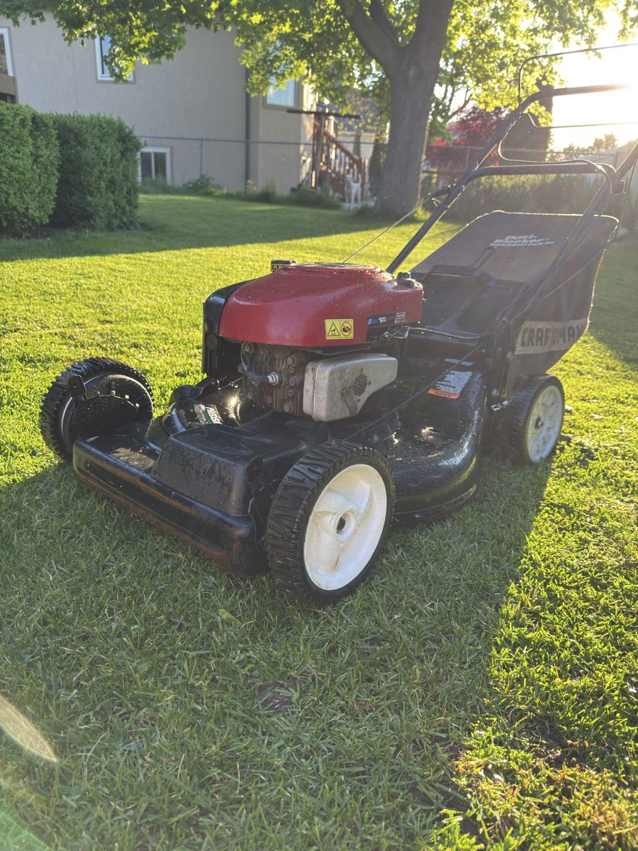 Craftsman Mower With Bag