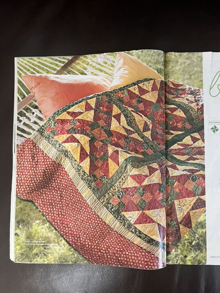 Quilt Kit - Big Block Beauty - Queen Size - Over 16 Yards of Material