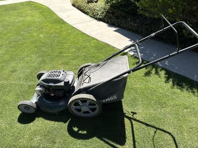 Craftsman 21" Push Mulcher Lawnmower with 6.75 HP Engine and Grass Bag