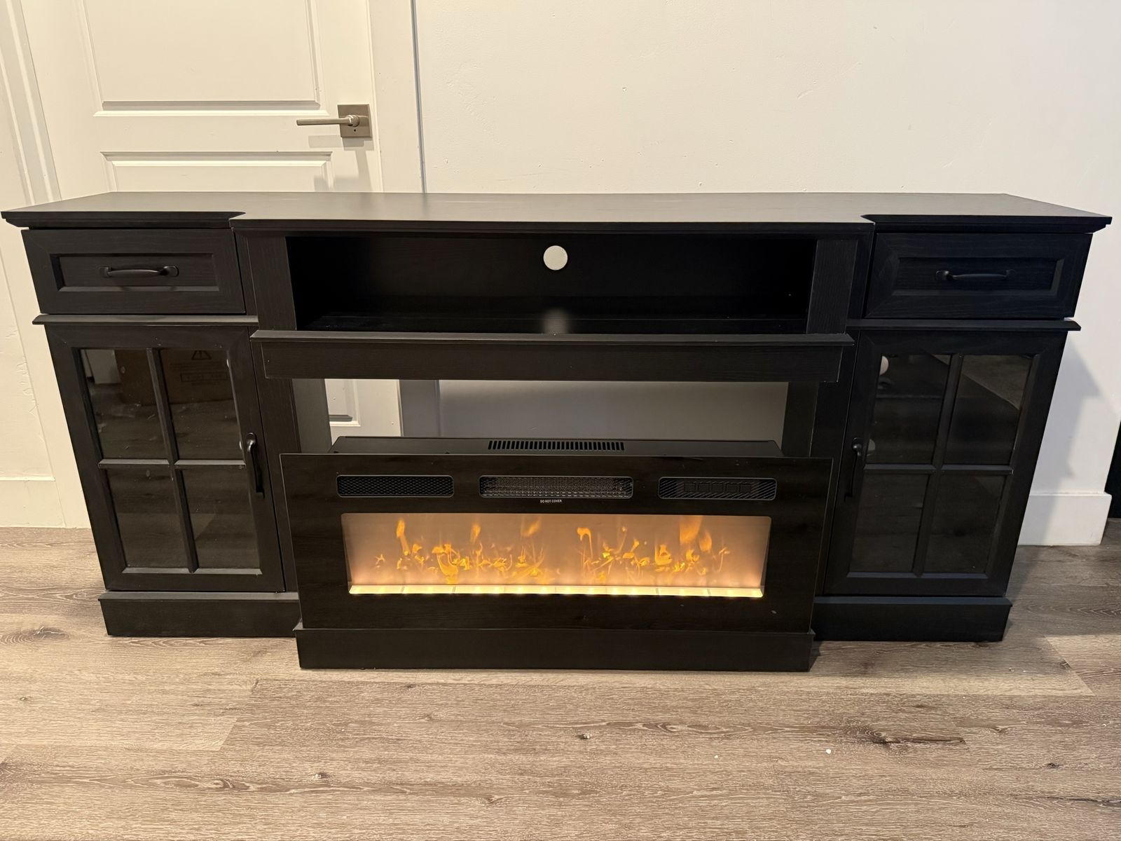 Brand New Fireplace TV Entertainment Stand