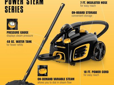 McCulloch MC1375 - Steam Cleaner