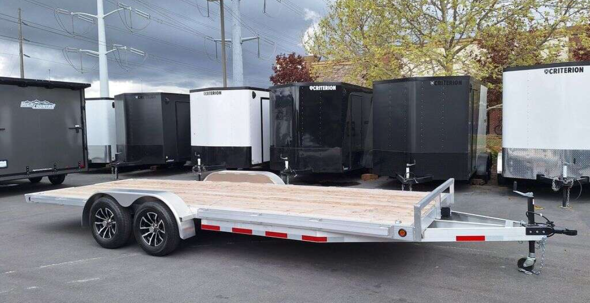 BLOWOUT SALE! 7x20 Toy Hauler/Car Hauler/ATV/UTV/Utility Aluminum Trailer