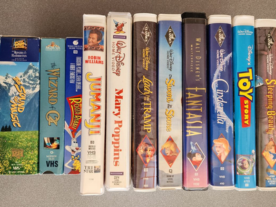 Collection of Classic VHS Movies