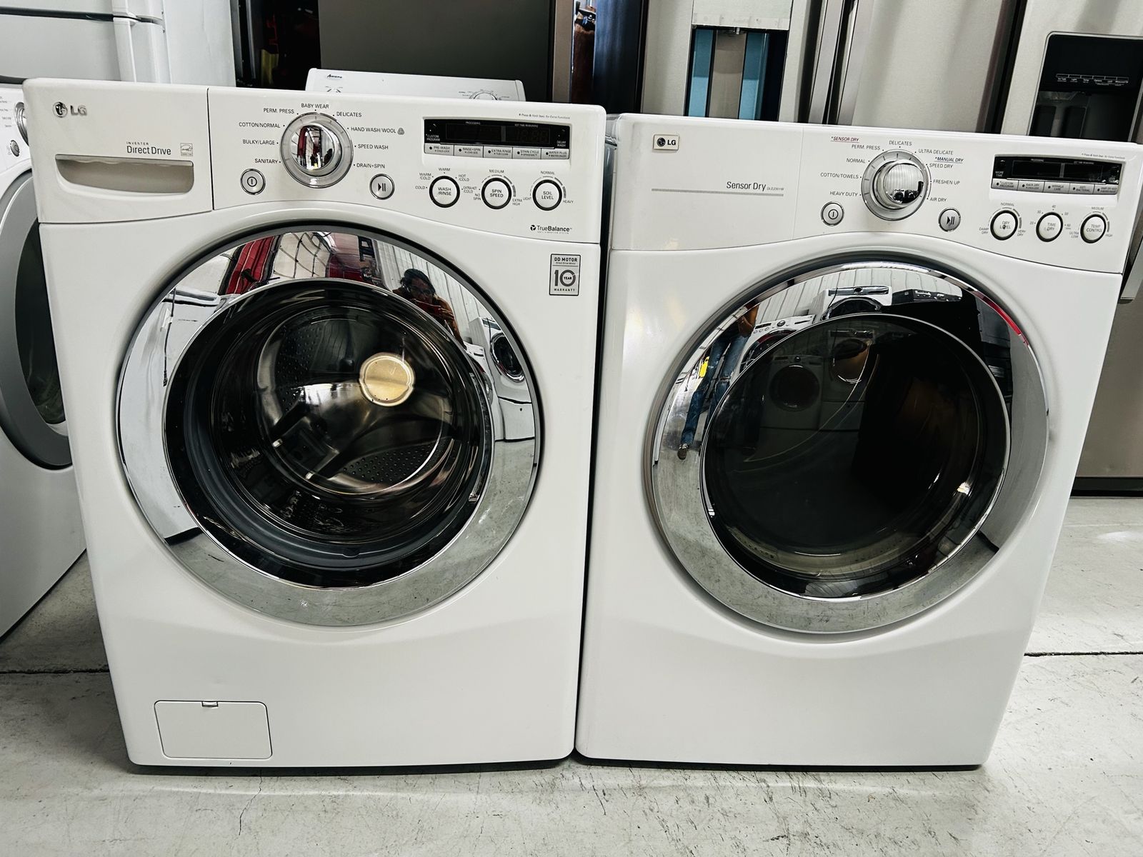 Lg Electric Front Load Set