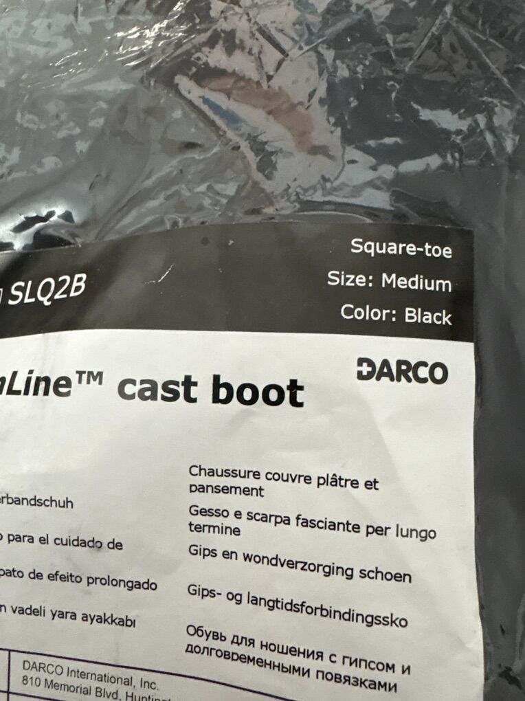 Cast Boot Medium