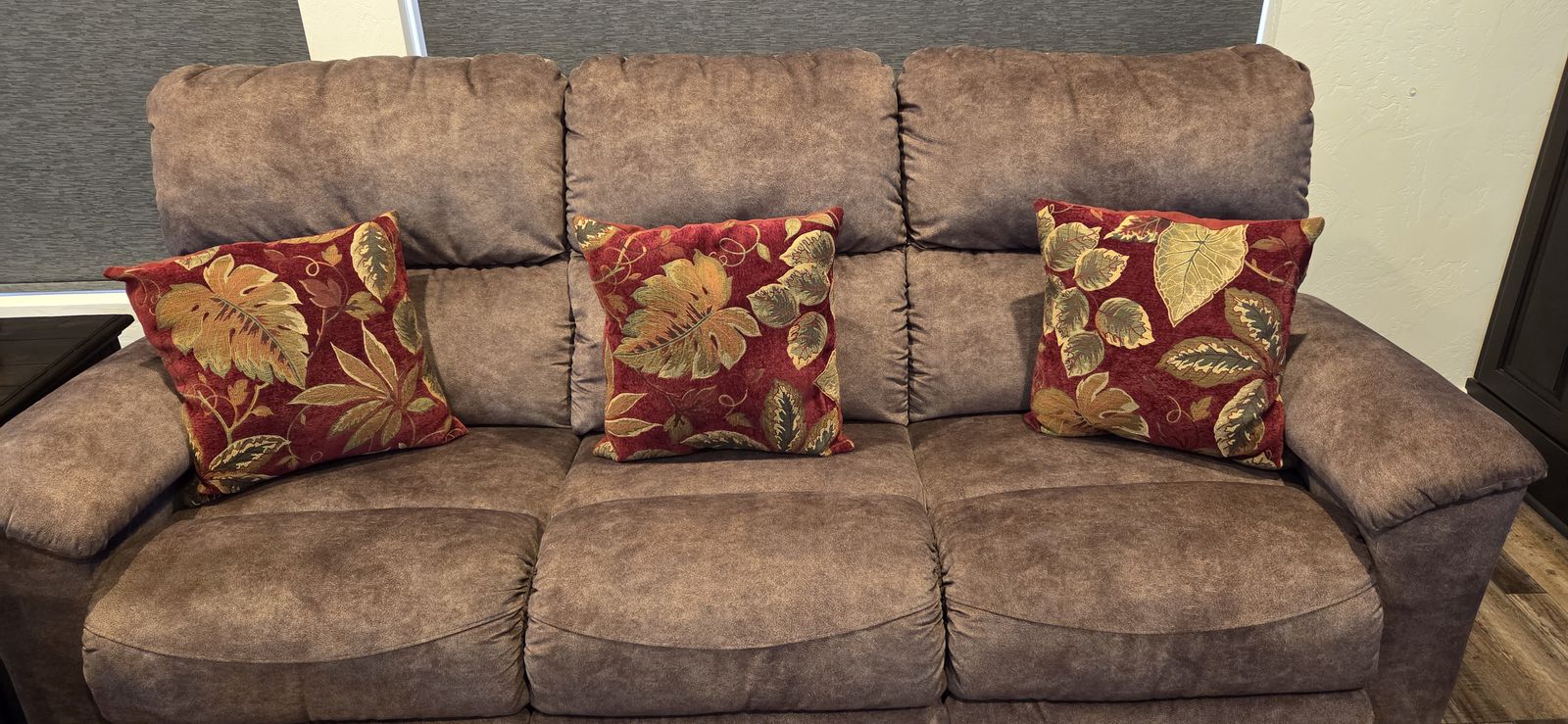 Lazy Boy Sofa, Loveseat & 2 Rocker Recliners