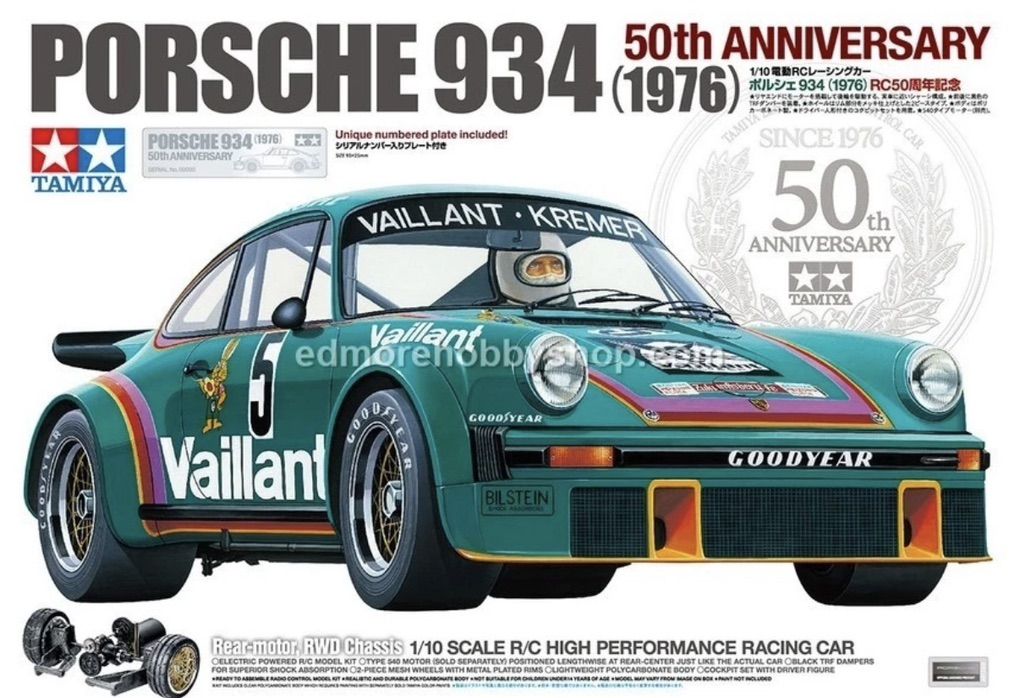 Tamiya 1976 Porsche RC Car Kit