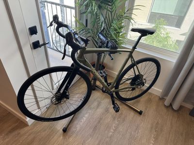 2022 Poseidon X Gravel Bike DropBar - Olive Green - Used / Excellent Condition - SIZE XL