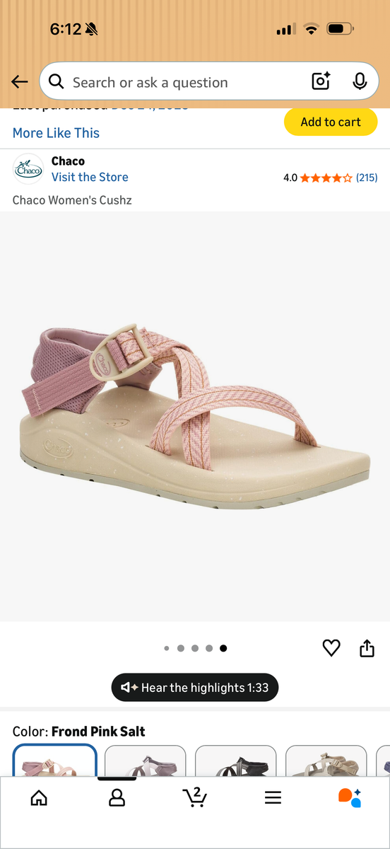 Chaco sandals