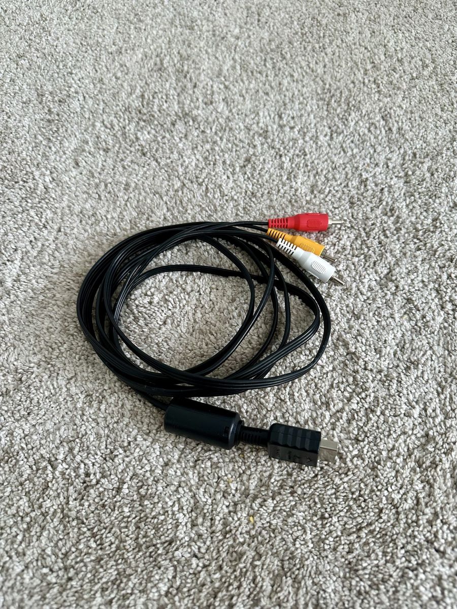 PS2 Composite RCA Cables