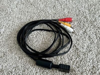 PS2 Composite RCA Cables