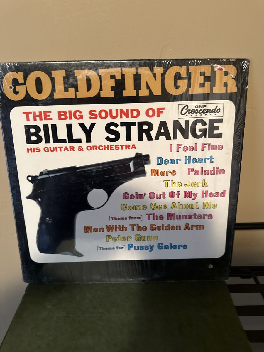 Billy Strange Goldfinger Vinyl LP Album GNP Crescendo GNP 2006 Sealed