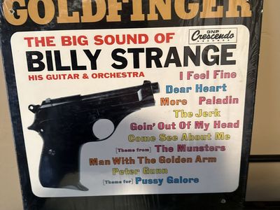 Billy Strange Goldfinger Vinyl LP Album GNP Crescendo GNP 2006 Sealed
