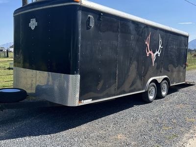 2012 patriot enclosed trailer 8x20