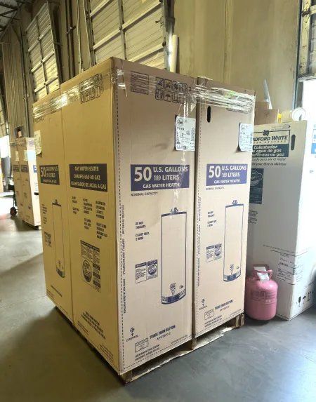 water heater new in box