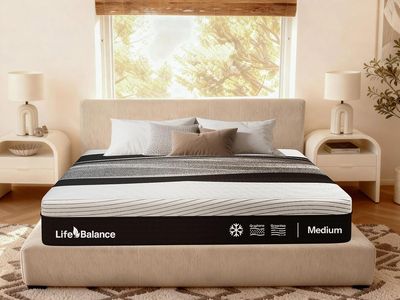 NEW 12 Inch Queen Mattress,Made in USA, Cooling Top Layer,Graphene & Green Tea Gel Cooling Memory Foam, Fiberglass Free
