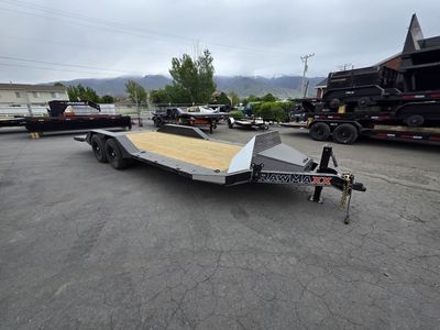 2027 RawMaxx 18' SLX 14K Car Hauler Flatbed Trailer