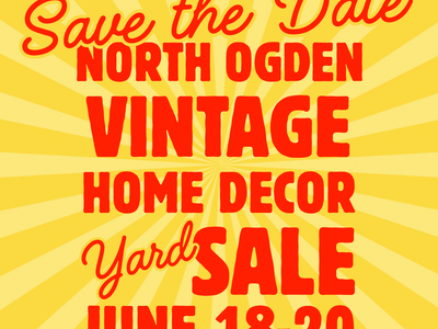North Ogden Vintage Home Decor Sale is Back