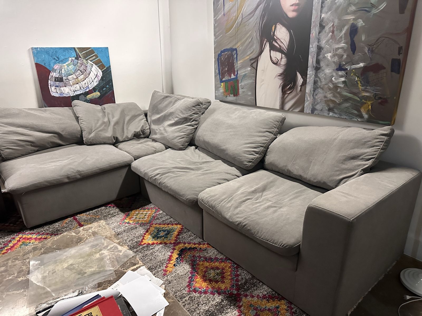 DownEast modular sectional sofa, big 
