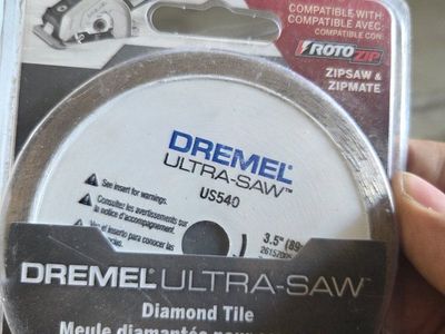 Dremel Ultra-Saw US540 3.5" Diamond Tile Cutting Wheel for RotoZip, Zipsaw & Zipmate