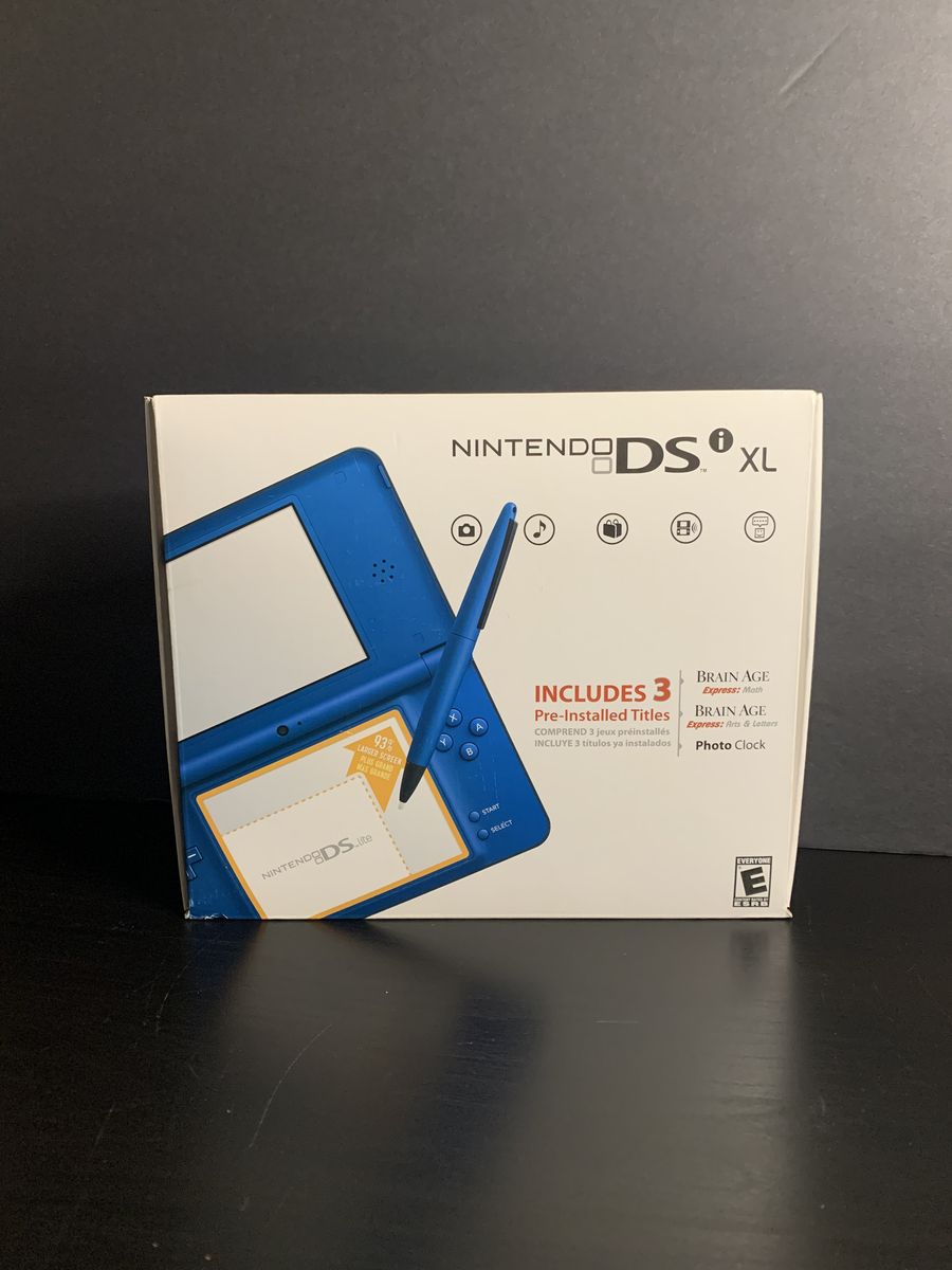 Nintendo DSI XL Midnight Blue Sealed