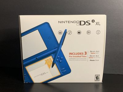 Nintendo DSI XL Midnight Blue Sealed