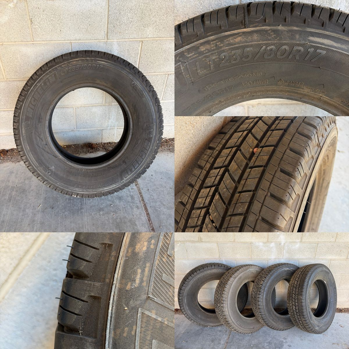 michelin energy saver A/S tires