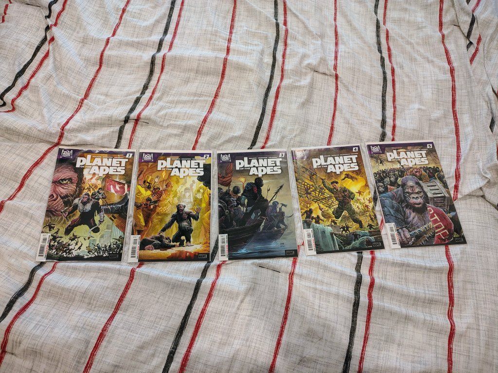 Planet of the Apes Marvel Comics Issues #1-5 Set
