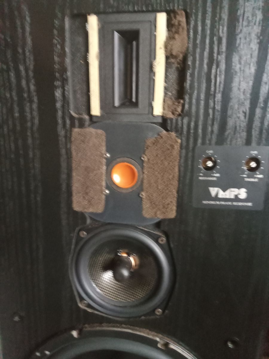 VMPS speakers (top of the mountain)