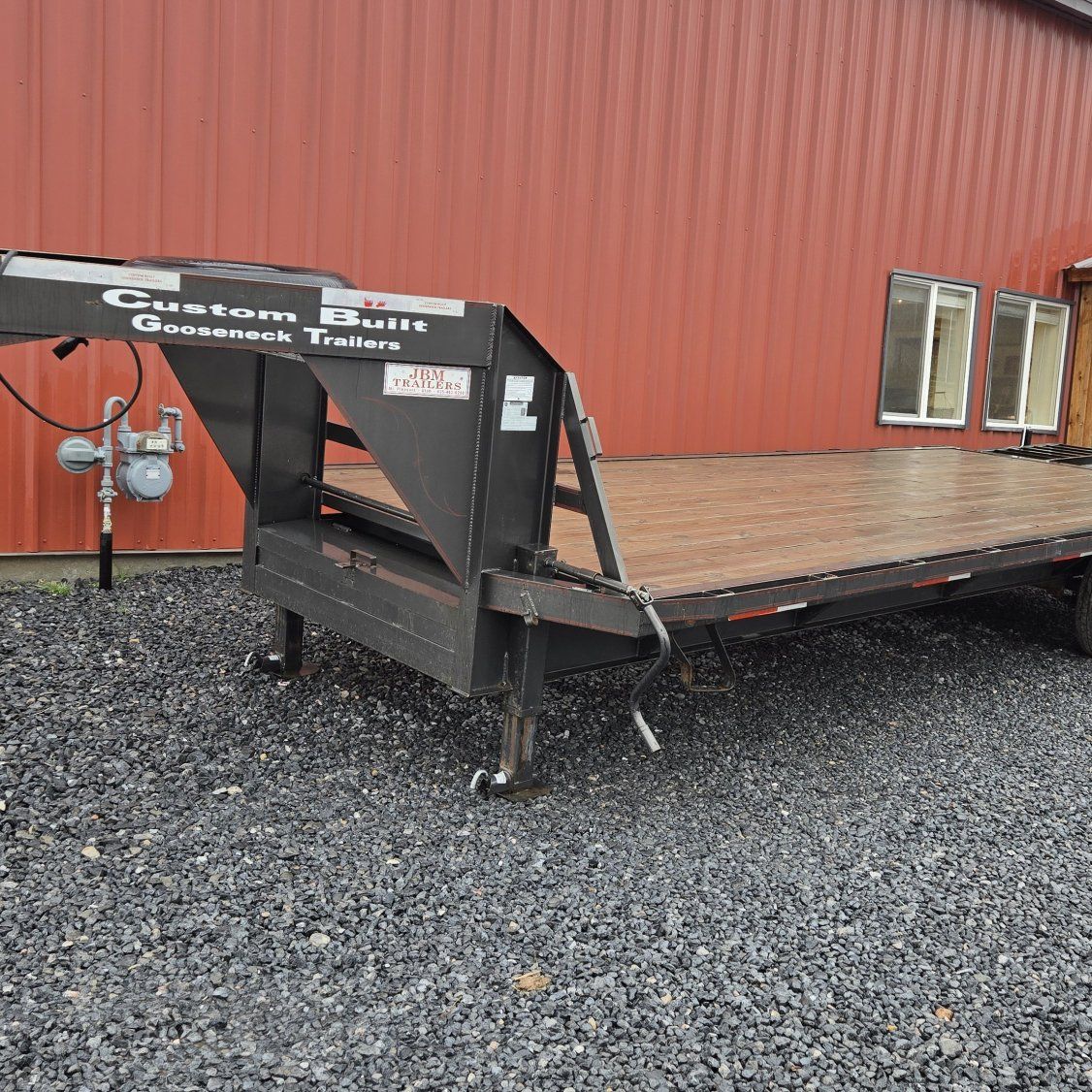 14k 24ft Gooseneck - TRADE for dump trailer