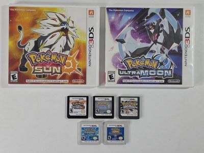 Pokemon Games (Nintendo DS/3DS) - Verified Authentic - Prices in Description