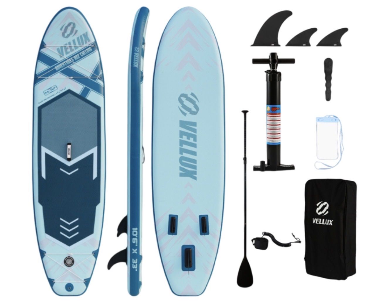 New! Inflatable Paddle Board - Holds up to 2 people! - includes pump, paddle , and accessories. SUP