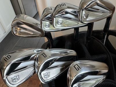 Wilson Staff DynaPower Forged Iron Set (5-gap) stiff RH Golf Club Set